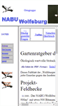 Mobile Screenshot of nabu-wolfsburg.de